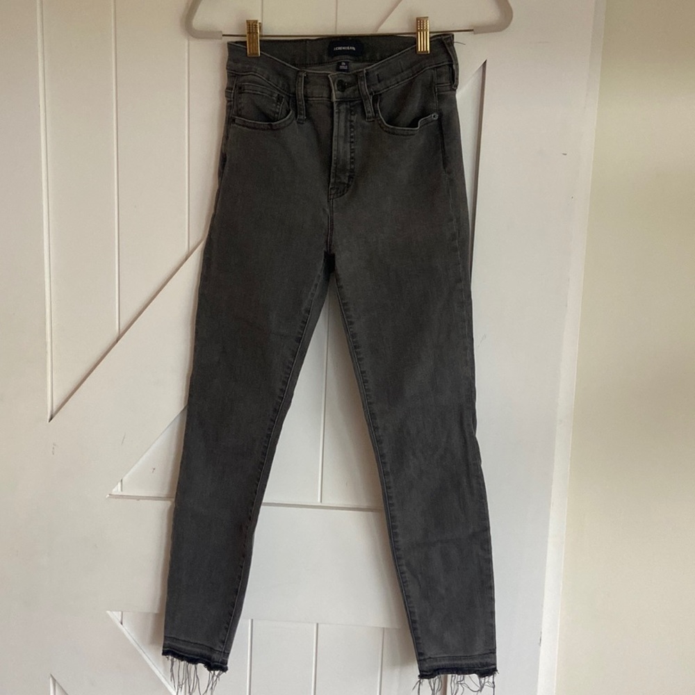 J. Crew 10” High-rose Toothpick Jeans
